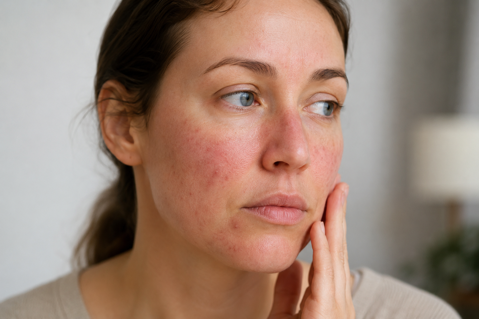 Demodex Mites Rosacea treatment for facial redness