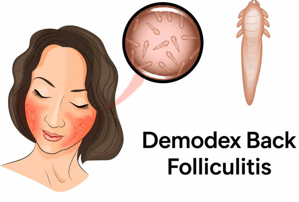 Demodex Back Folliculitis